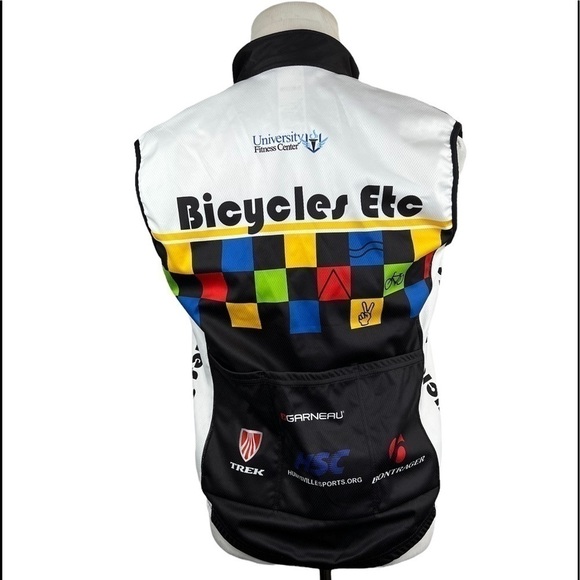 Garneau Men’s Bicycles Etc. Cycling Team Wind Vest - Picture 4 of 14